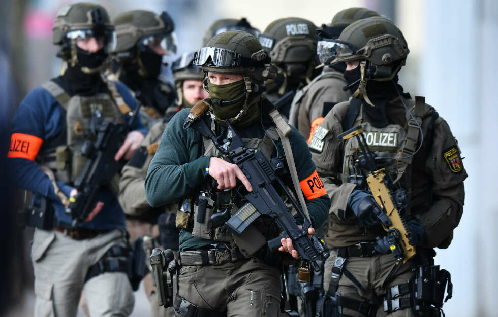 Amokalarm in deutscher Stadt: Messerangriff endet mit Schusswaffeneinsatz